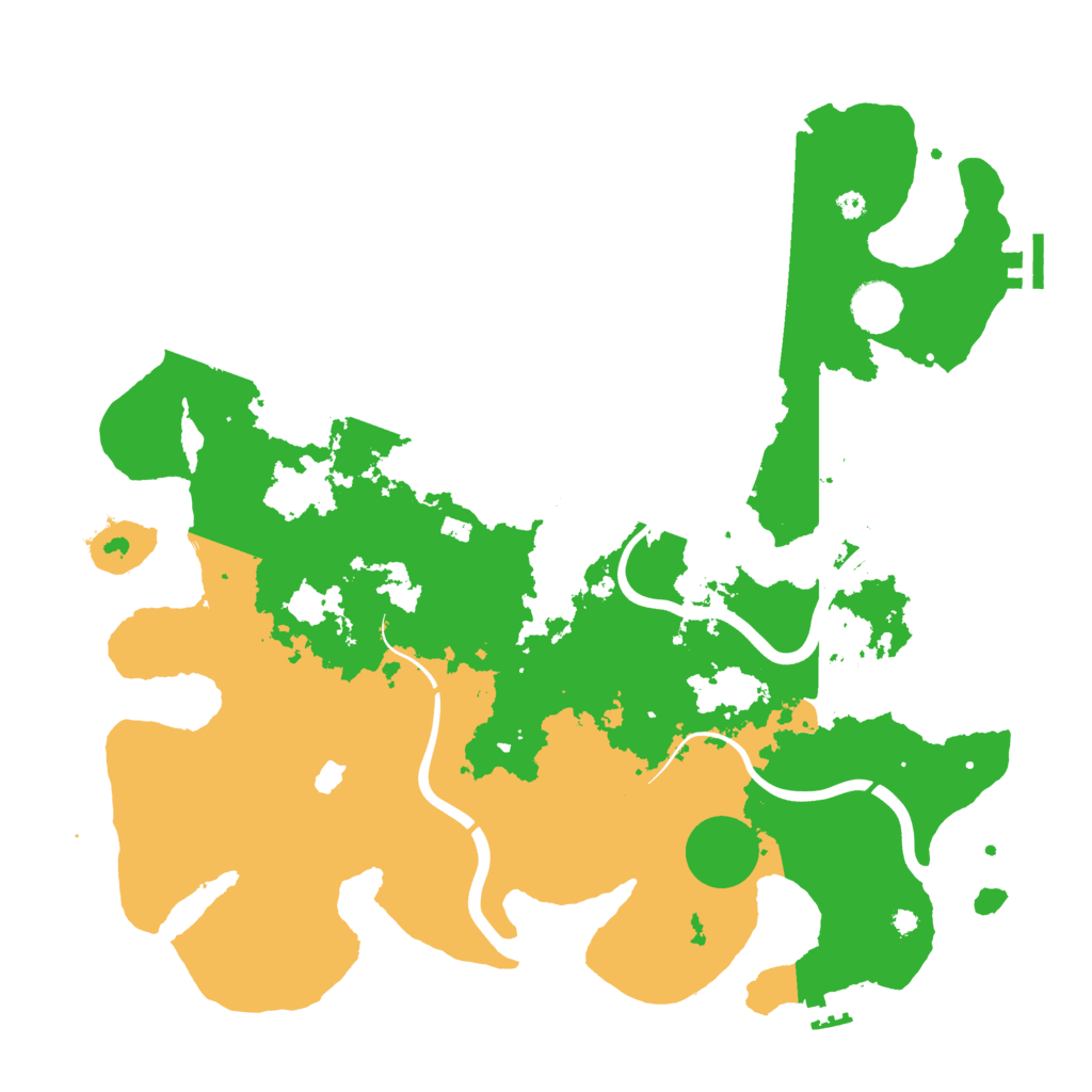 Biome Rust Map: Procedural Map, Size: 4000, Seed: 996702878