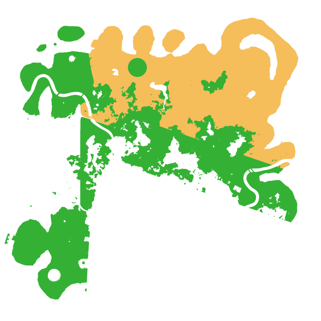 Biome Rust Map: Procedural Map, Size: 4500, Seed: 1567773567