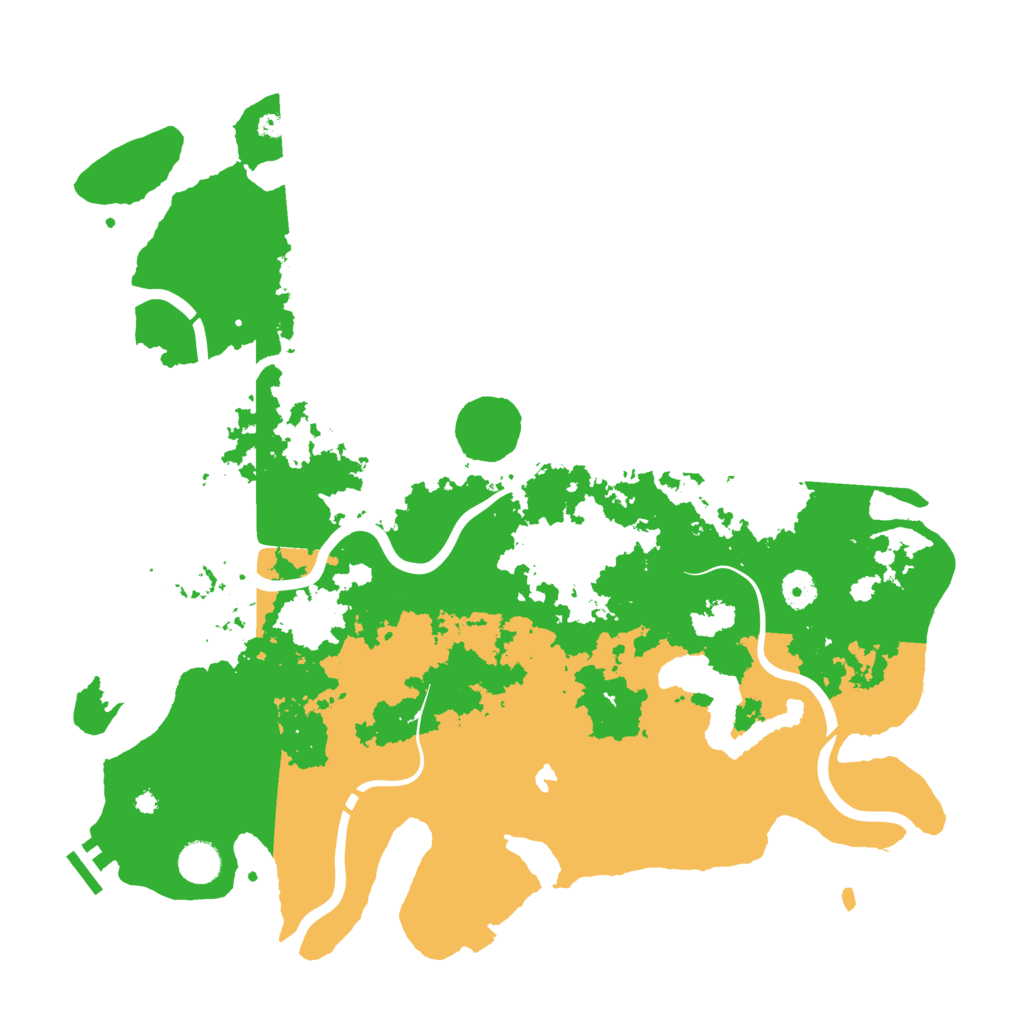 Biome Rust Map: Procedural Map, Size: 4250, Seed: 535134859