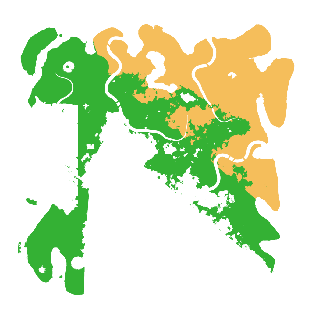 Biome Rust Map: Procedural Map, Size: 4250, Seed: 2140983642