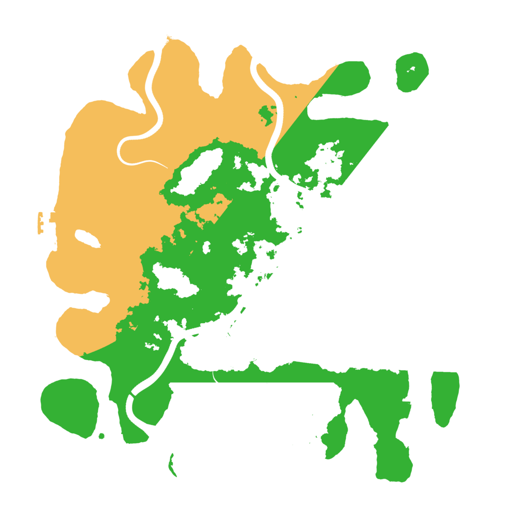 Biome Rust Map: Procedural Map, Size: 3500, Seed: 1044628263