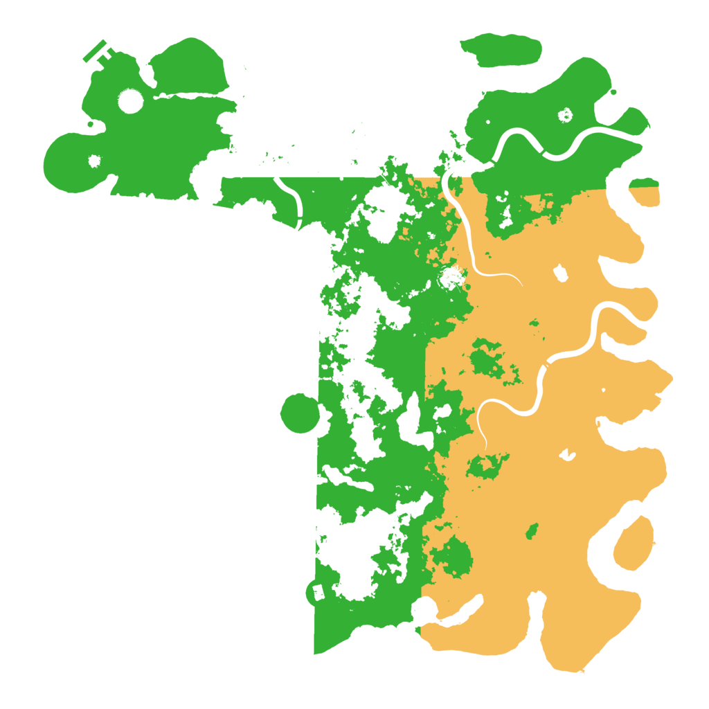 Biome Rust Map: Procedural Map, Size: 5000, Seed: 9034161