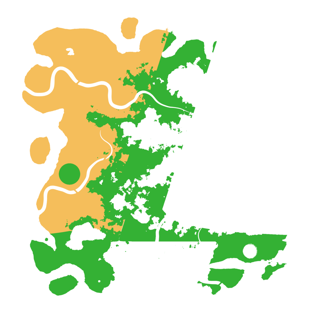 Biome Rust Map: Procedural Map, Size: 4000, Seed: 514264421