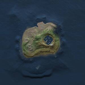 Thumbnail Rust Map: Procedural Map, Size: 1500, Seed: 139334207, 2 Monuments