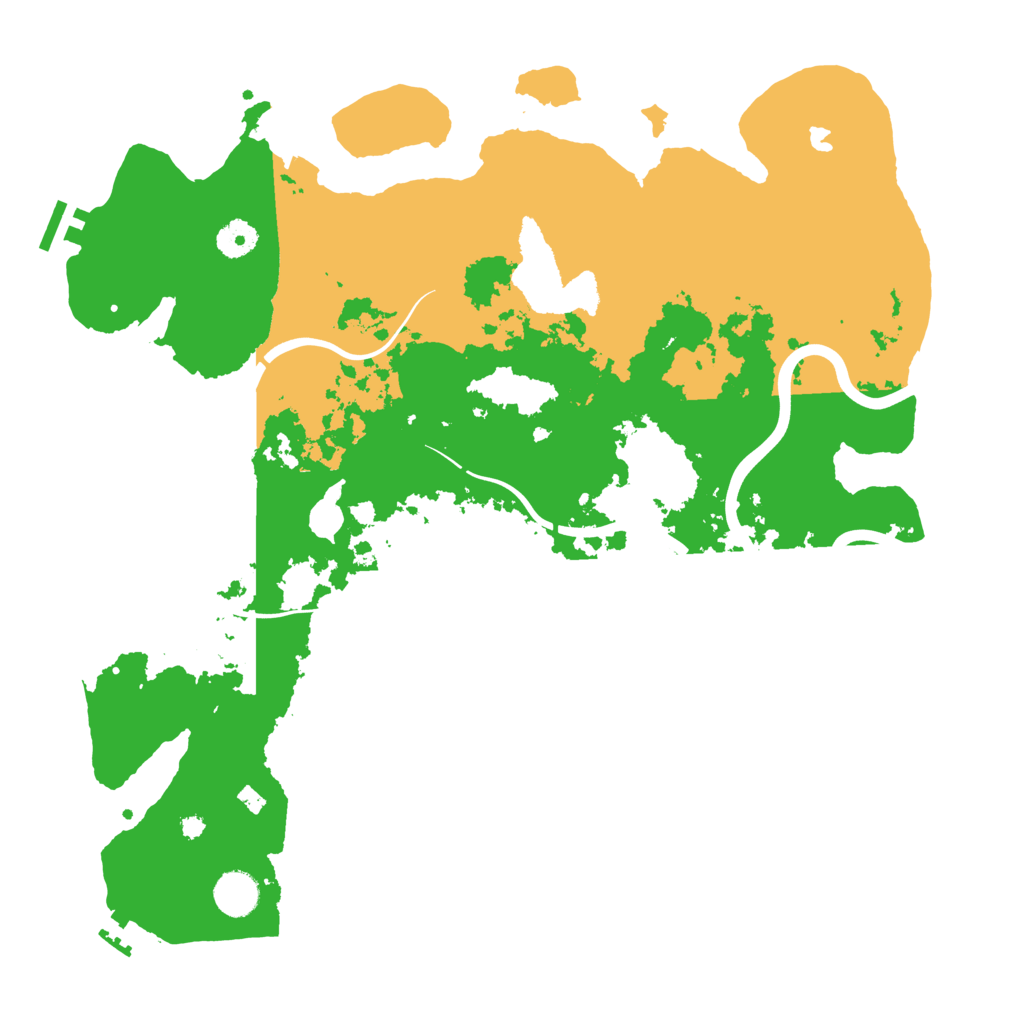 Biome Rust Map: Procedural Map, Size: 4000, Seed: 98237465