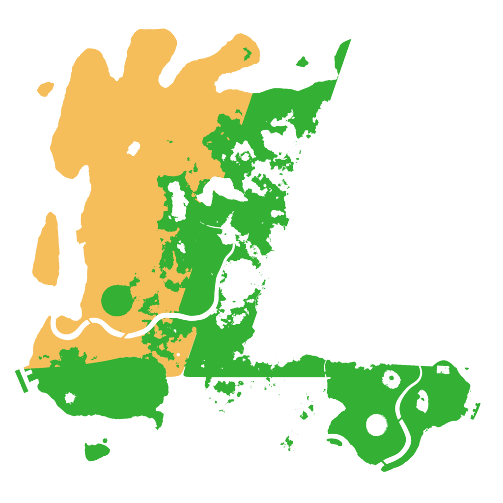 Biome Rust Map: Procedural Map, Size: 4250, Seed: 420427