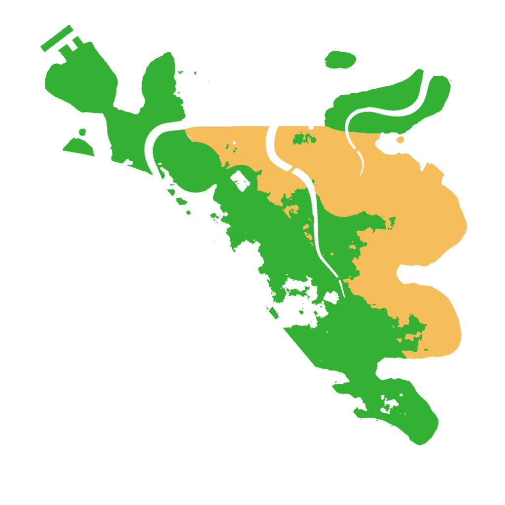 Biome Rust Map: Procedural Map, Size: 2800, Seed: 689873330