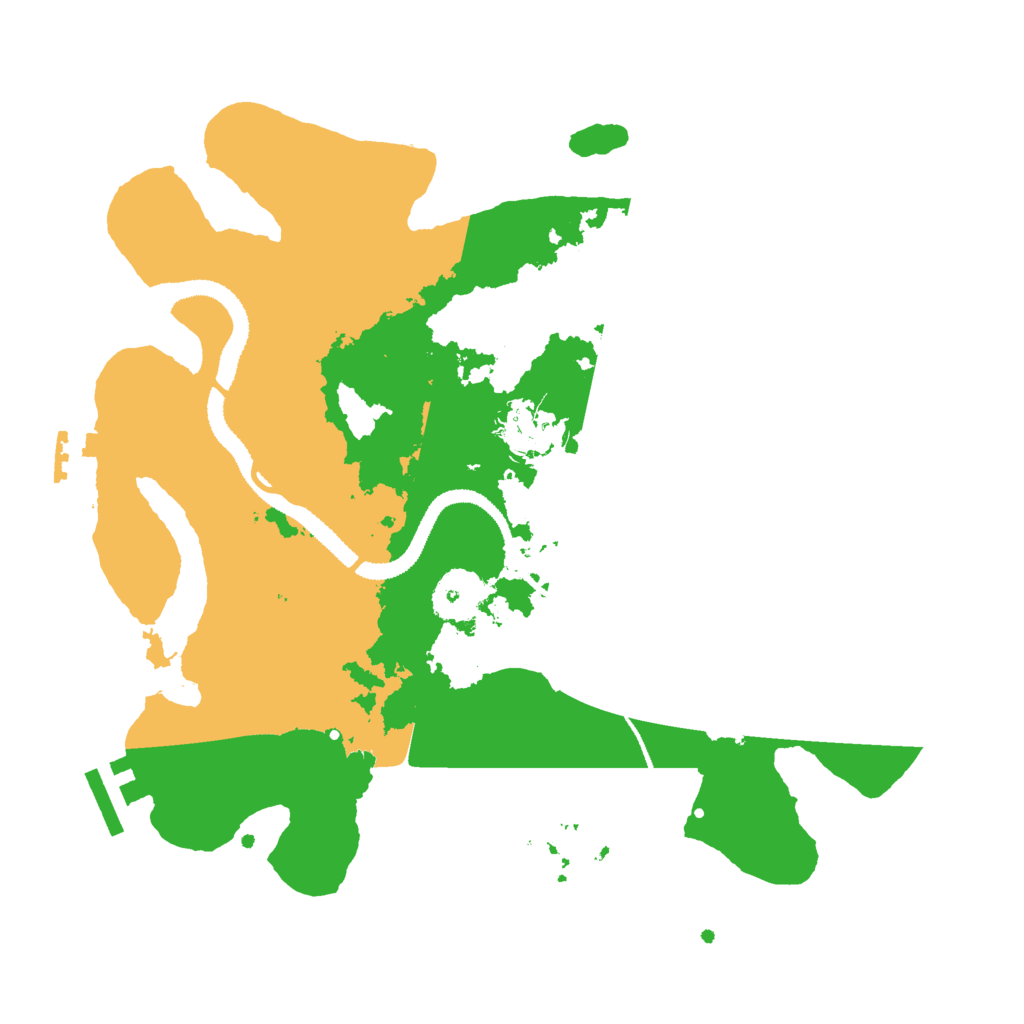 Biome Rust Map: Procedural Map, Size: 3000, Seed: 475719