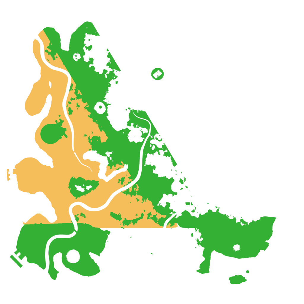 Biome Rust Map: Procedural Map, Size: 4000, Seed: 1370815712