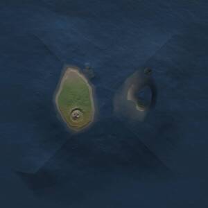 Thumbnail Rust Map: Procedural Map, Size: 1000, Seed: 253717887, 1 Monuments