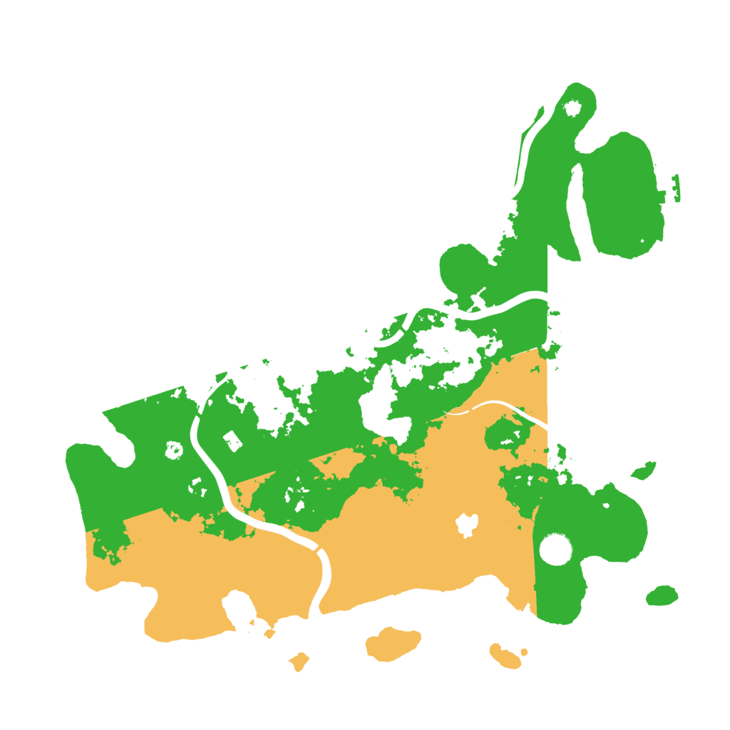 Biome Rust Map: Procedural Map, Size: 4000, Seed: 654923