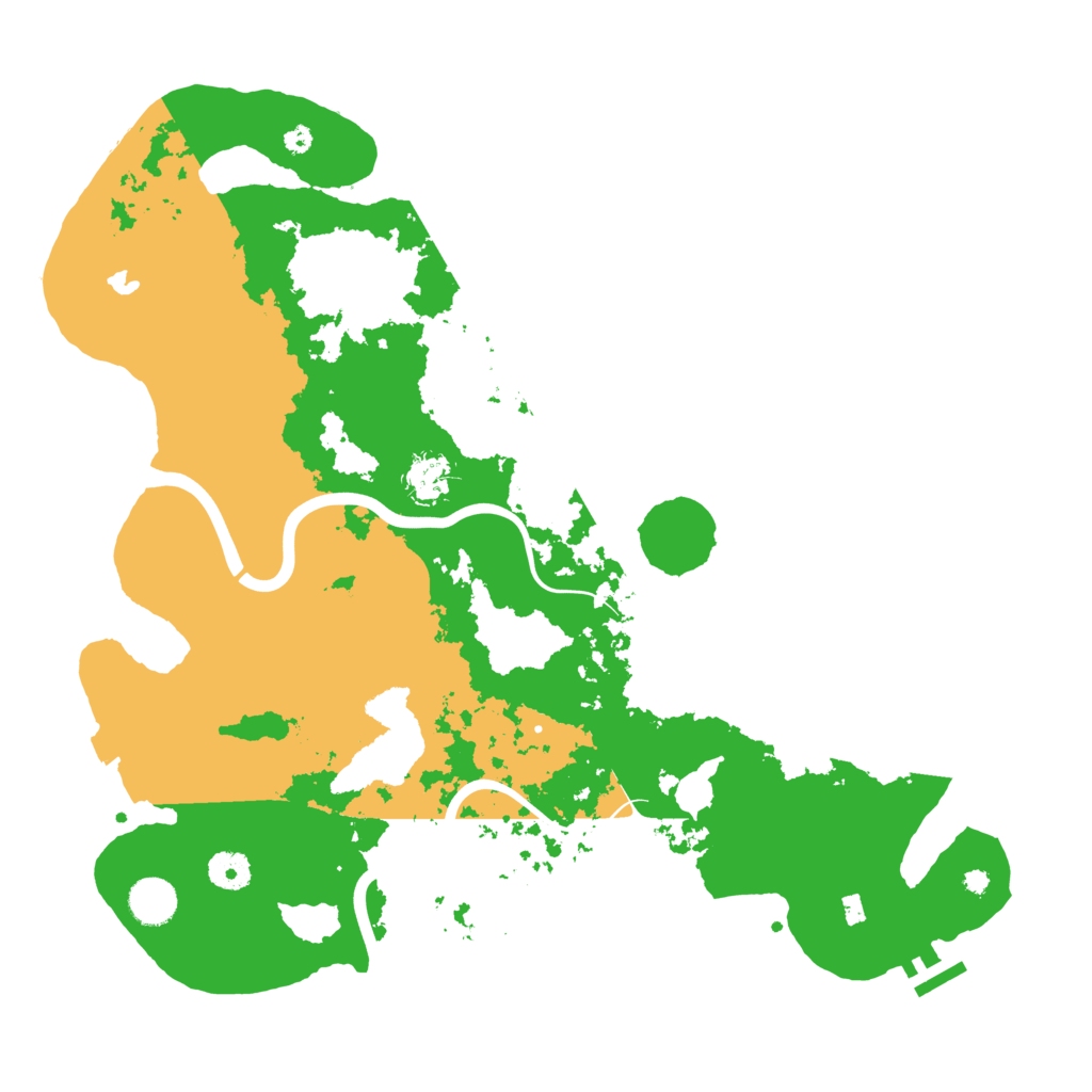 Biome Rust Map: Procedural Map, Size: 4000, Seed: 1523452