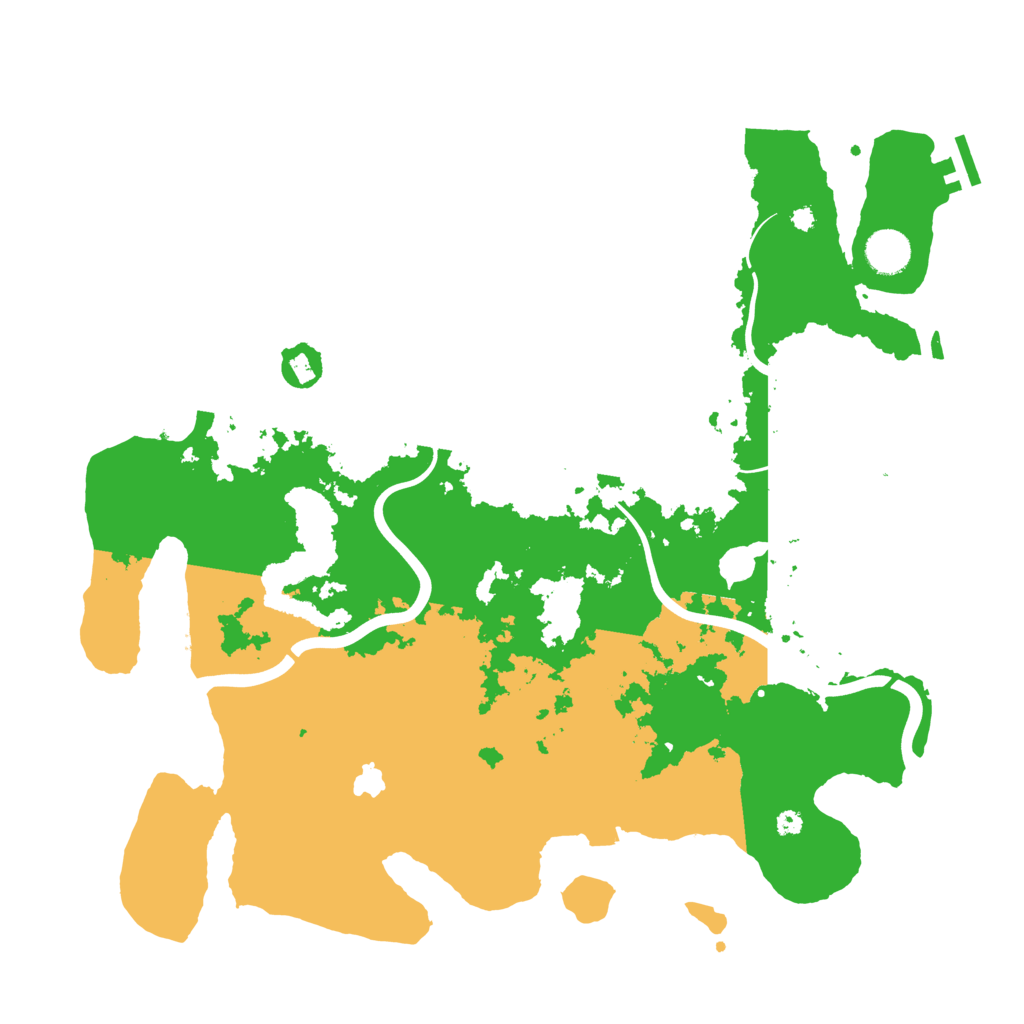 Biome Rust Map: Procedural Map, Size: 4000, Seed: 811190226