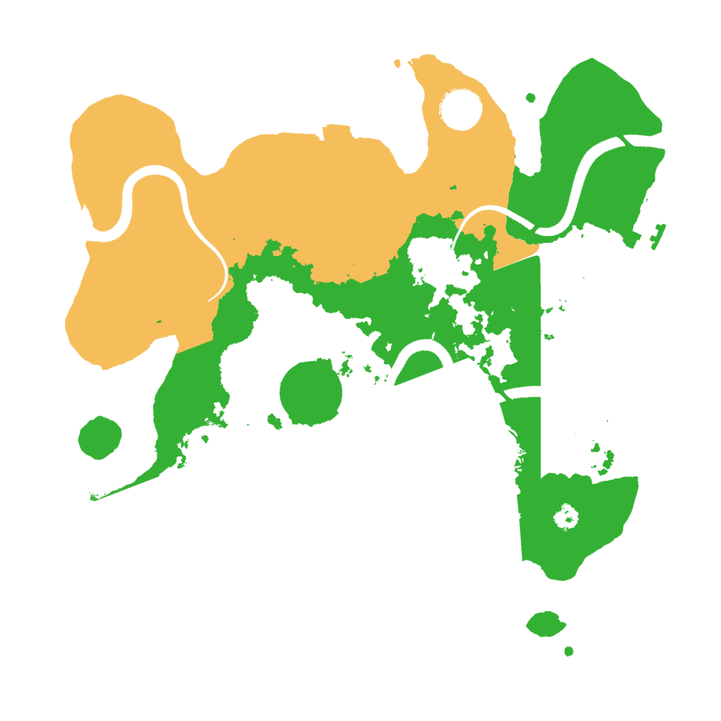 Biome Rust Map: Procedural Map, Size: 3050, Seed: 1030657113