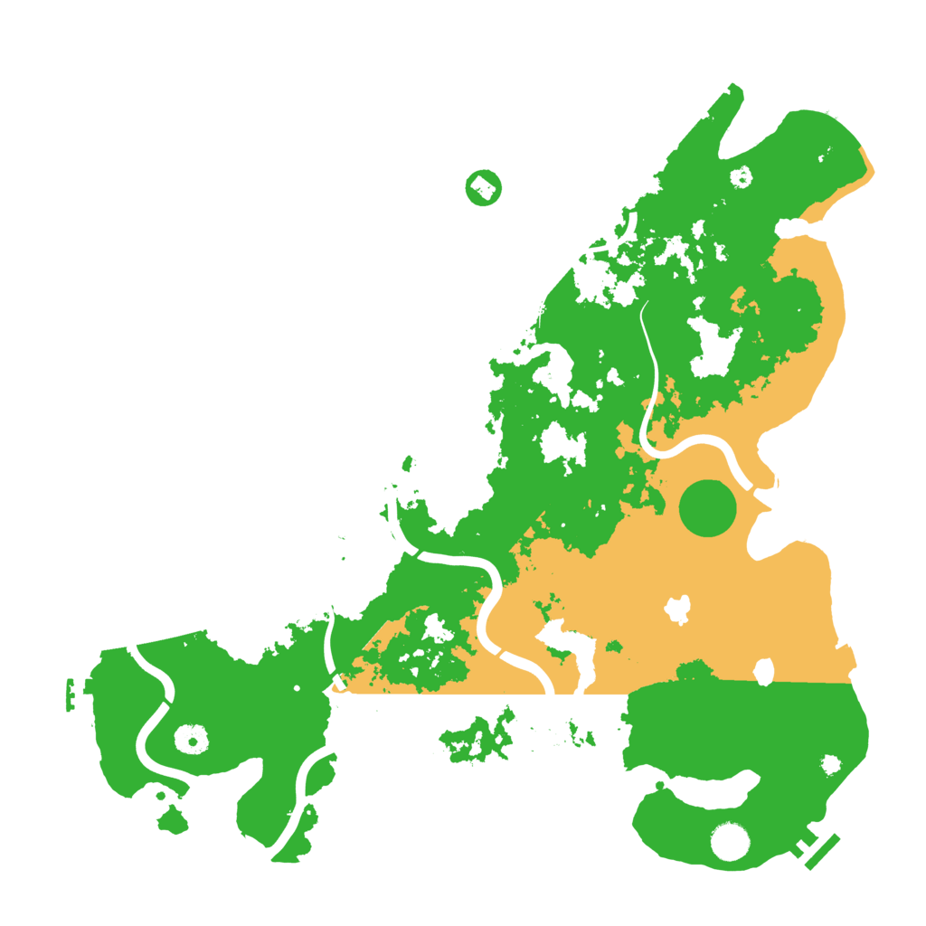 Biome Rust Map: Procedural Map, Size: 4250, Seed: 845004345