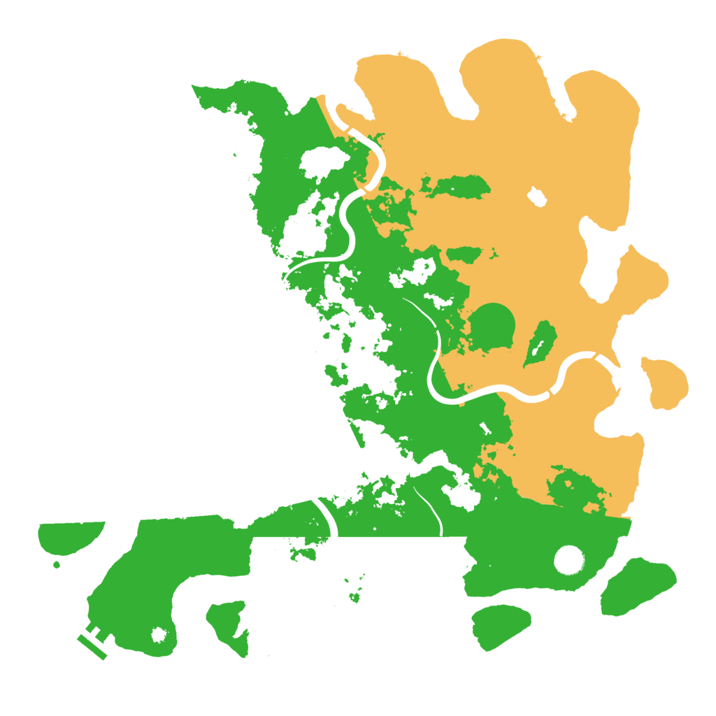 Biome Rust Map: Procedural Map, Size: 4250, Seed: 1638223520
