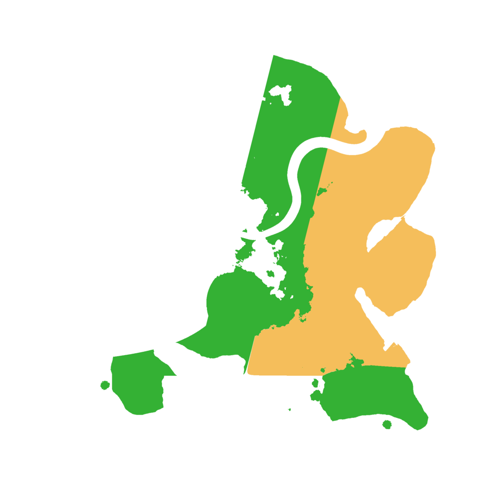Biome Rust Map: Procedural Map, Size: 2250, Seed: 2028468412