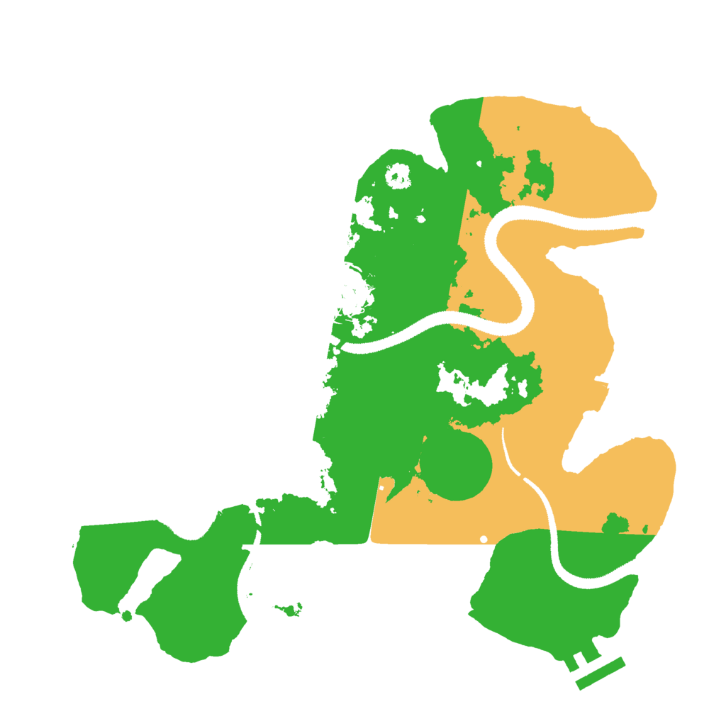 Biome Rust Map: Procedural Map, Size: 2800, Seed: 847616441