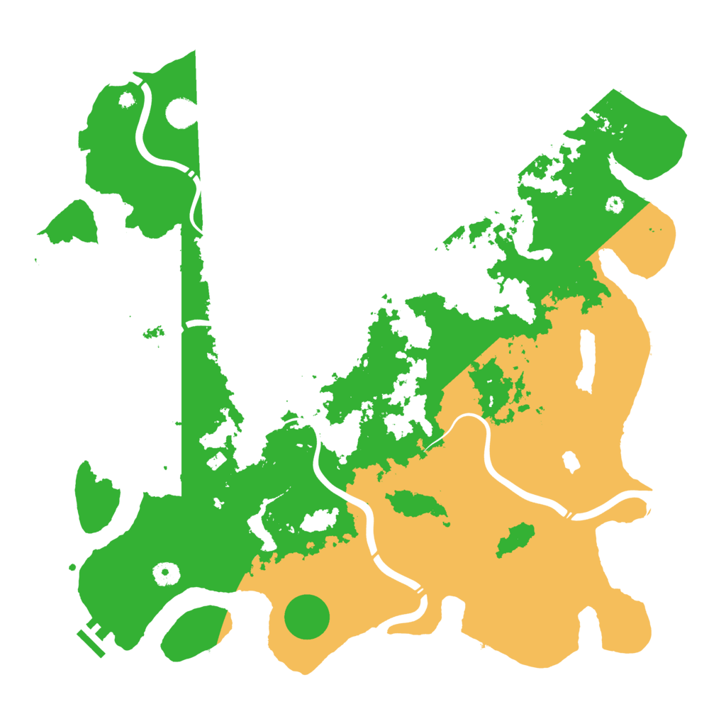 Biome Rust Map: Procedural Map, Size: 4250, Seed: 1650972256