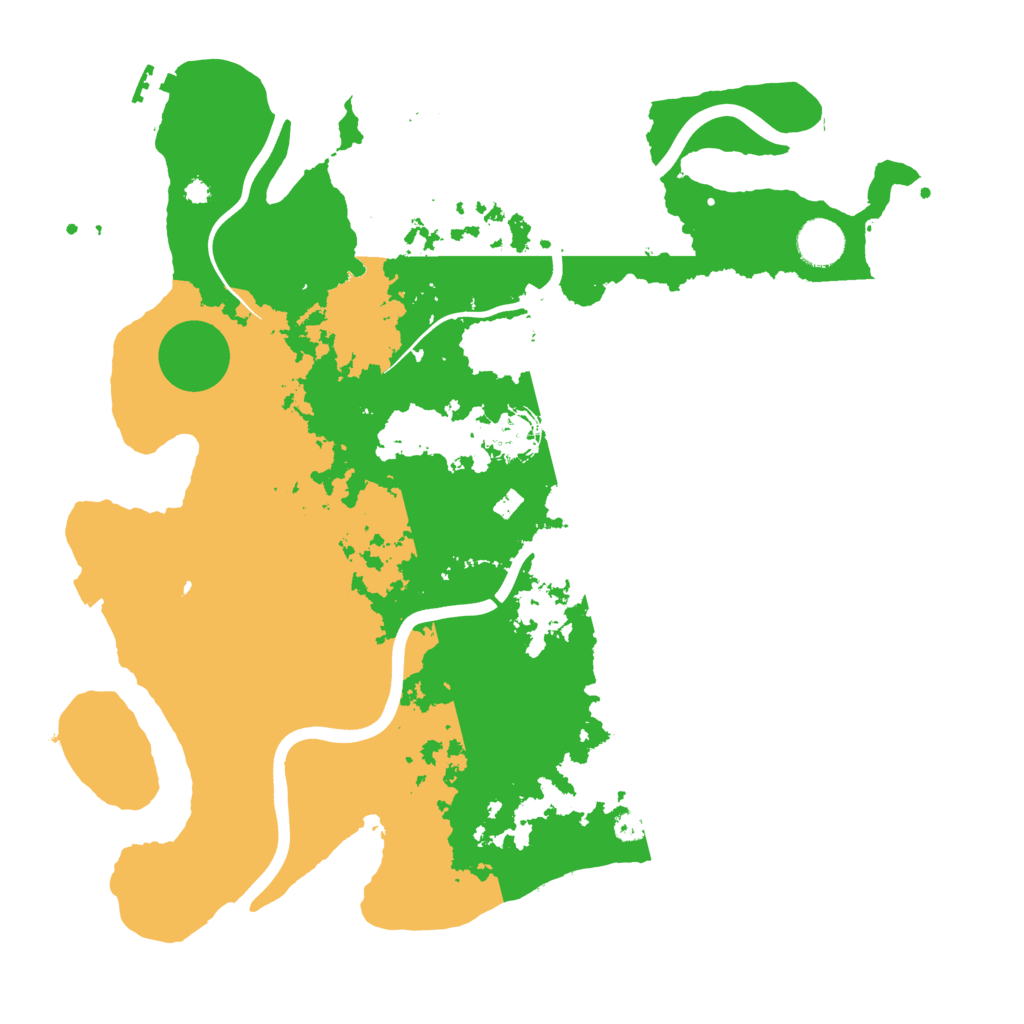 Biome Rust Map: Procedural Map, Size: 3800, Seed: 765467300