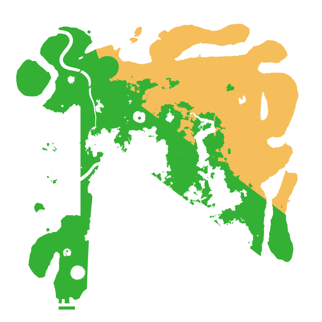Biome Rust Map: Procedural Map, Size: 4000, Seed: 20413582