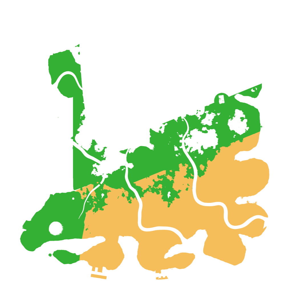 Biome Rust Map: Procedural Map, Size: 3750, Seed: 267752952