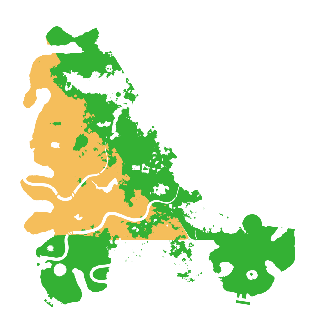 Biome Rust Map: Procedural Map, Size: 4500, Seed: 1939848632