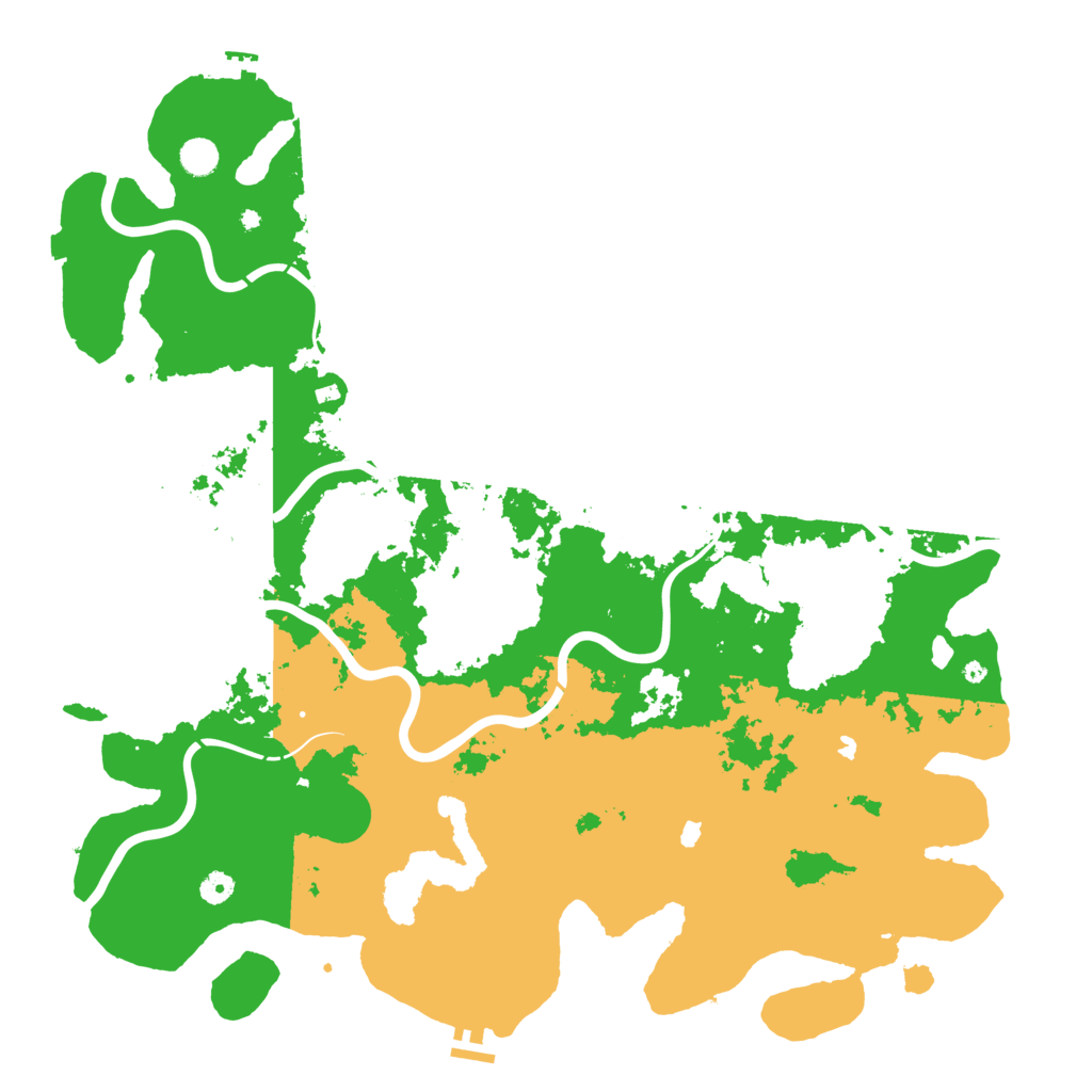 Biome Rust Map: Procedural Map, Size: 5000, Seed: 1482690610