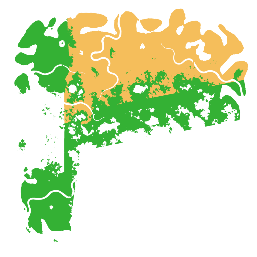 Biome Rust Map: Procedural Map, Size: 6000, Seed: 185774421
