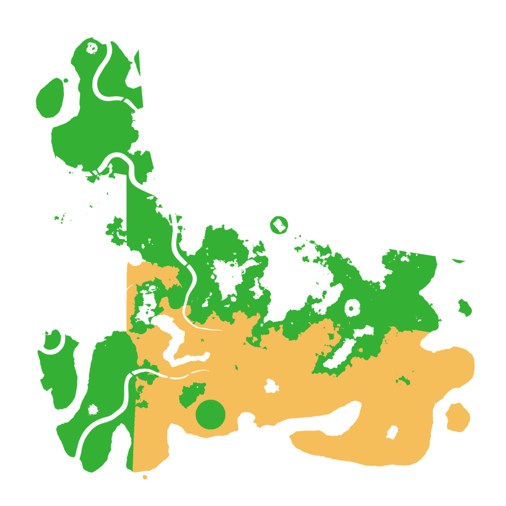 Biome Rust Map: Procedural Map, Size: 4500, Seed: 1901730073