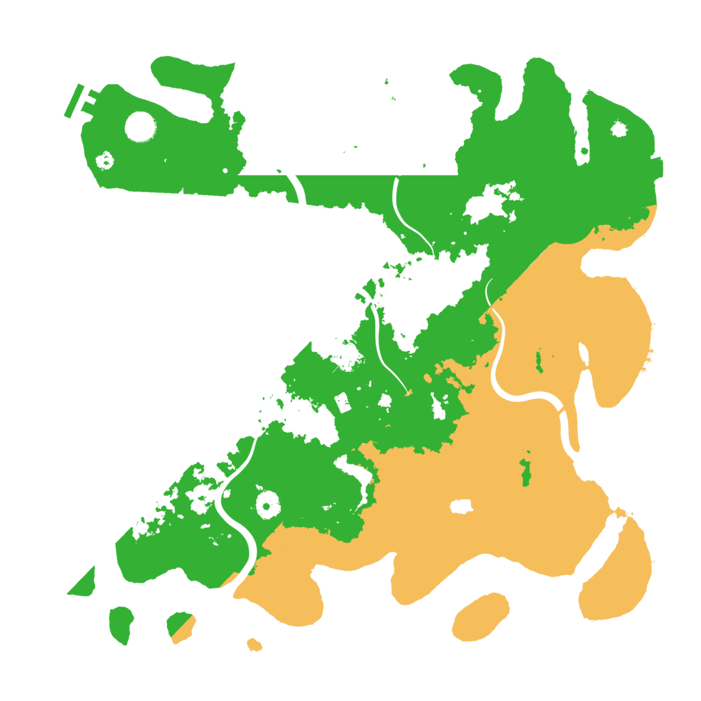 Biome Rust Map: Procedural Map, Size: 4000, Seed: 1445623548