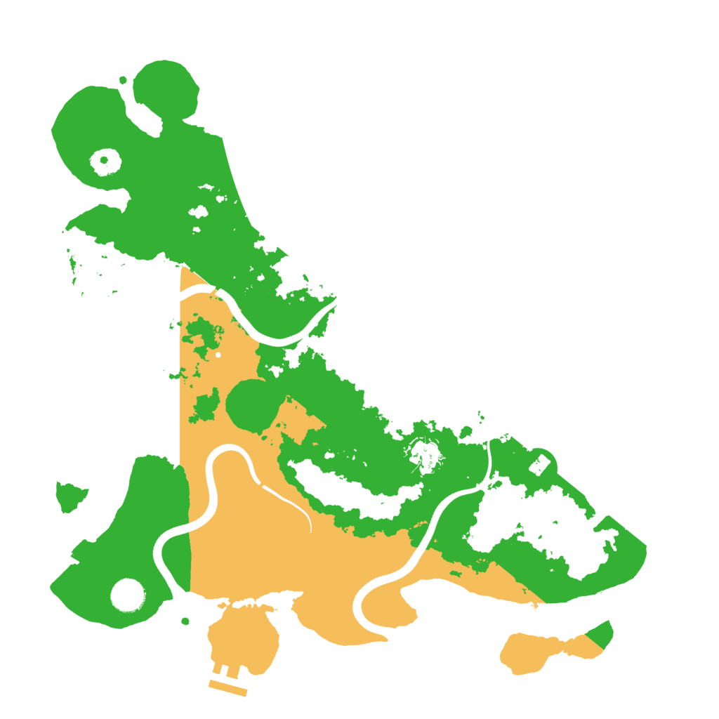 Biome Rust Map: Procedural Map, Size: 3750, Seed: 2130653471
