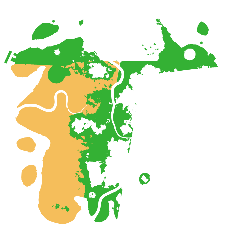 Biome Rust Map: Procedural Map, Size: 3750, Seed: 1699026338