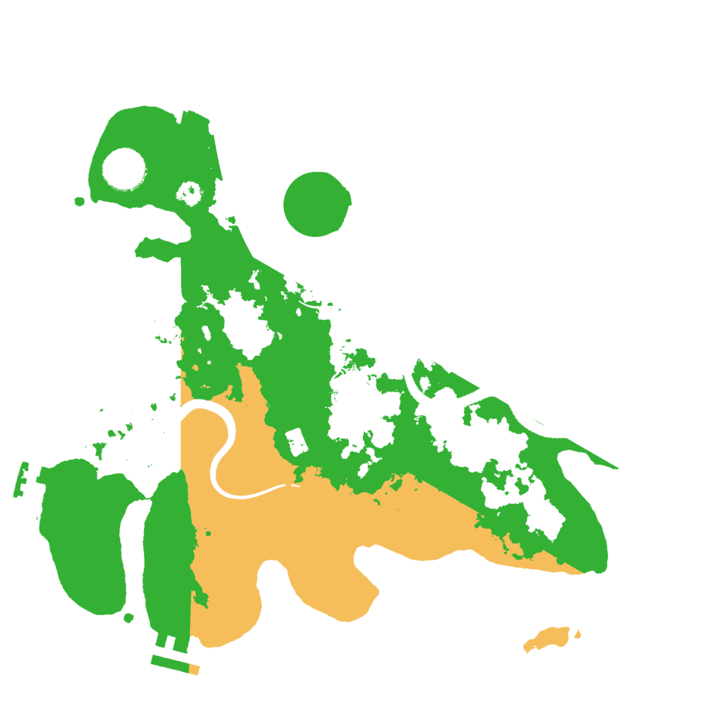 Biome Rust Map: Procedural Map, Size: 3000, Seed: 1407332160