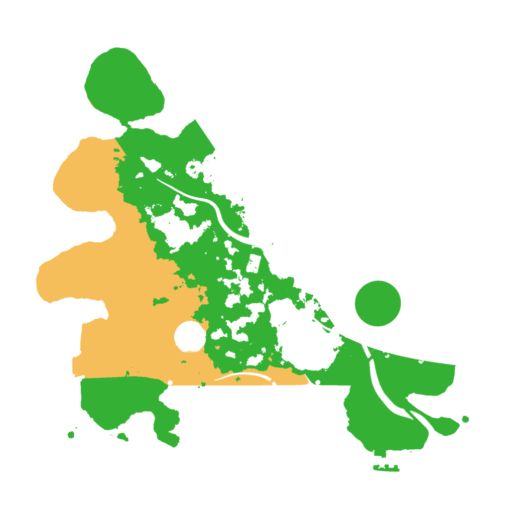 Biome Rust Map: Procedural Map, Size: 3000, Seed: 11716