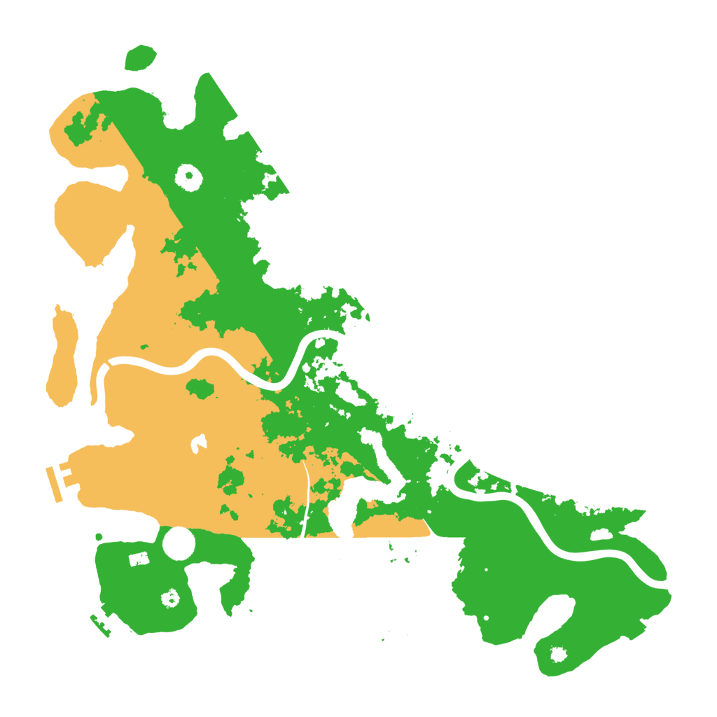 Biome Rust Map: Procedural Map, Size: 4000, Seed: 584658039