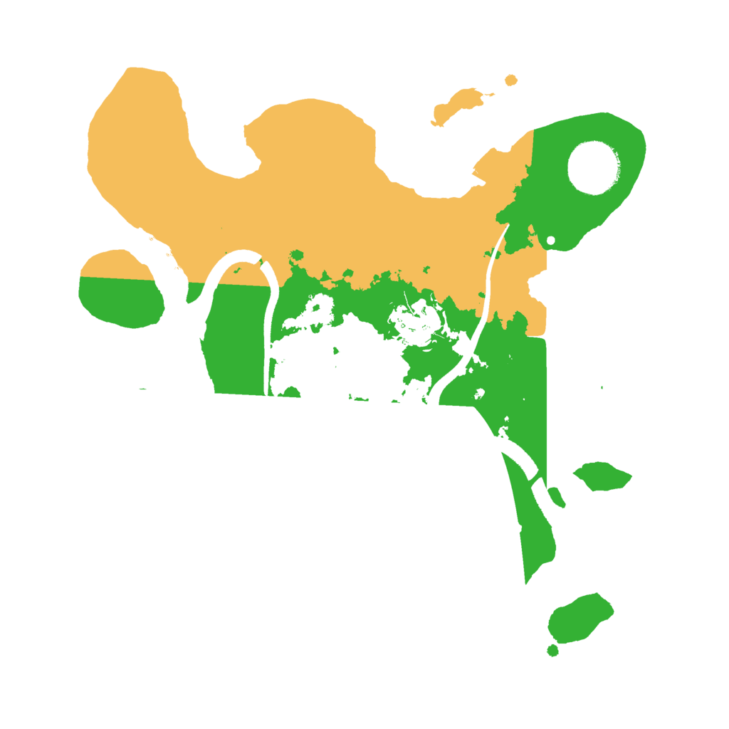 Biome Rust Map: Procedural Map, Size: 2500, Seed: 902250316