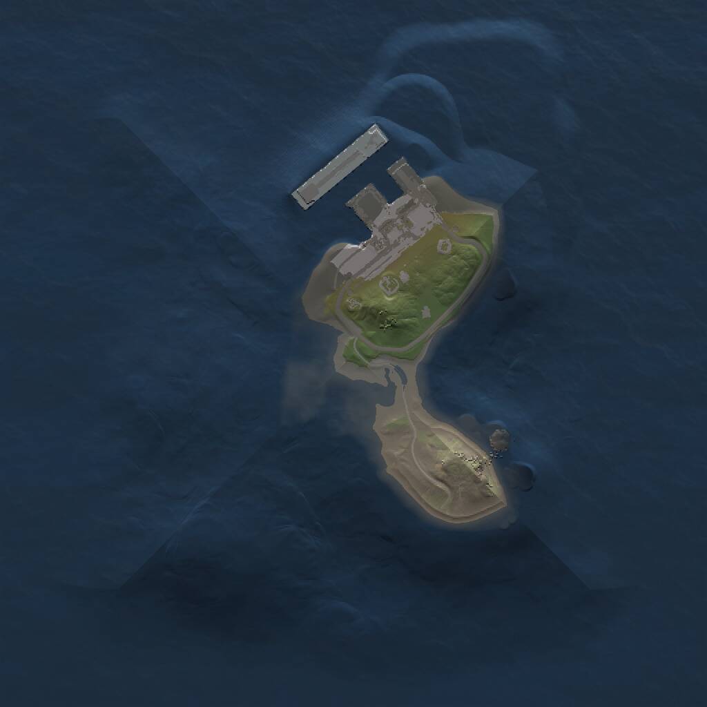 Rust Map: Procedural Map, Size: 1300, Seed: 1929326822, 2 Monuments