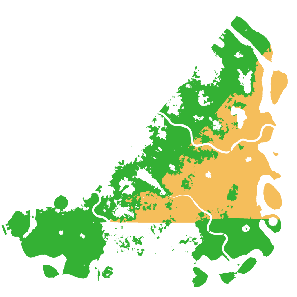 Biome Rust Map: Procedural Map, Size: 6000, Seed: 1362628684
