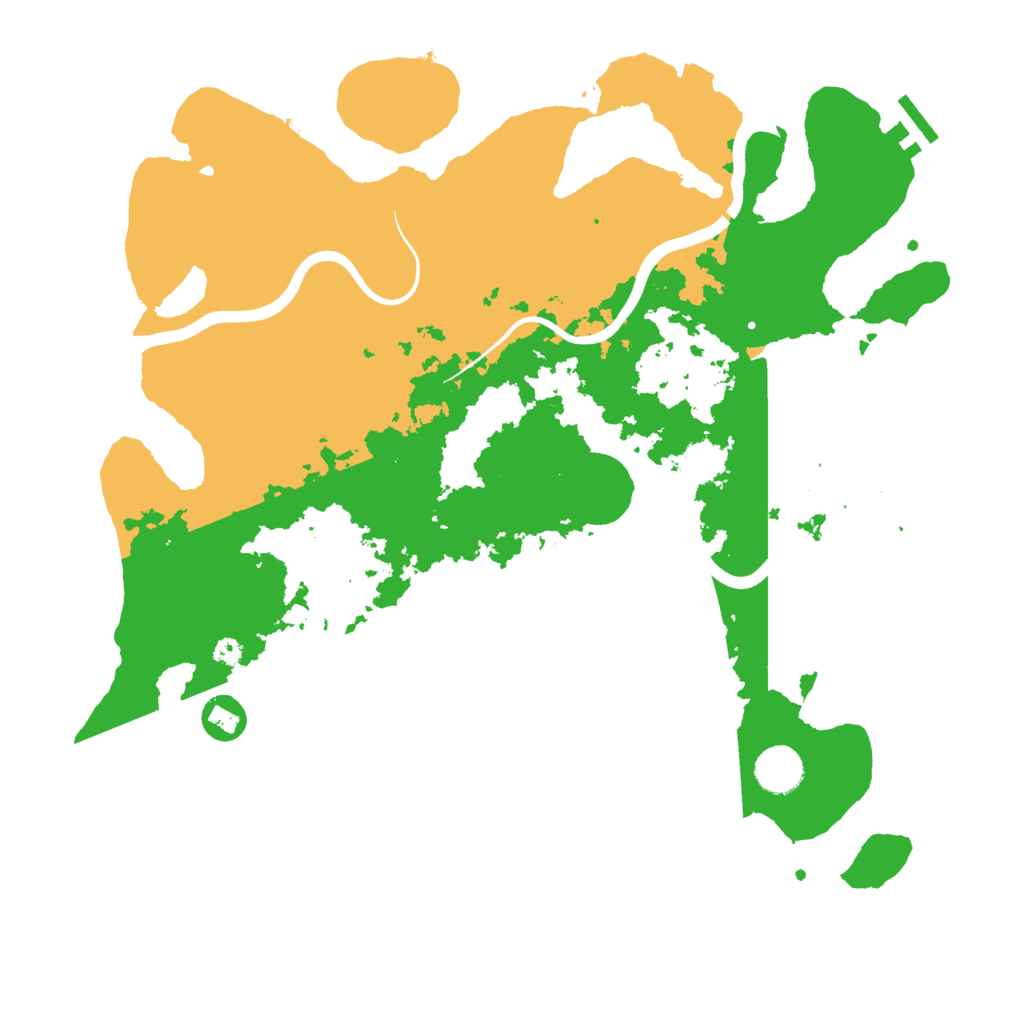 Biome Rust Map: Procedural Map, Size: 3800, Seed: 1764881878