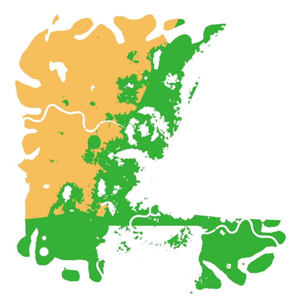 Biome Rust Map: Procedural Map, Size: 6000, Seed: 372798784