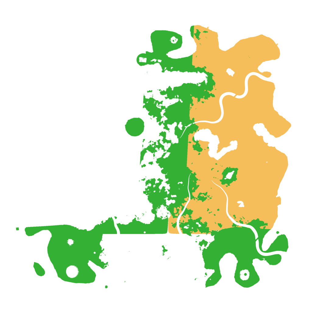 Biome Rust Map: Procedural Map, Size: 4500, Seed: 2053074812