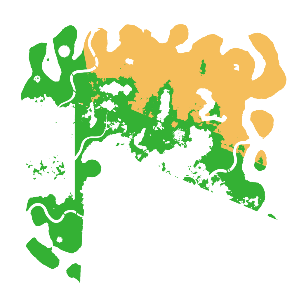 Biome Rust Map: Procedural Map, Size: 4500, Seed: 1846810499