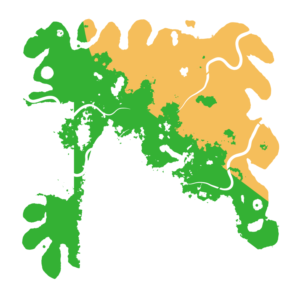 Biome Rust Map: Procedural Map, Size: 4230, Seed: 8675309