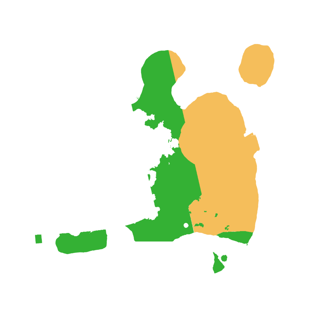 Biome Rust Map: Procedural Map, Size: 2000, Seed: 525397188