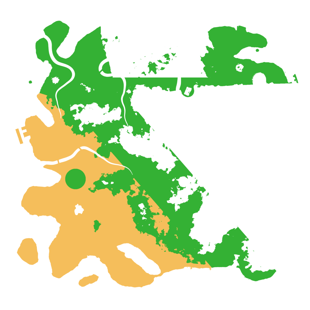 Biome Rust Map: Procedural Map, Size: 4000, Seed: 1638649927