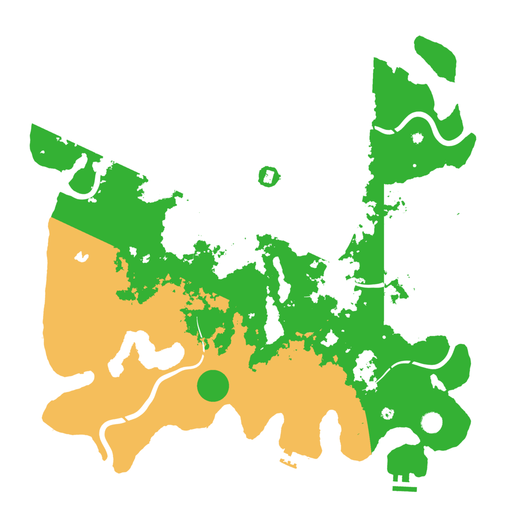 Biome Rust Map: Procedural Map, Size: 4250, Seed: 30501150