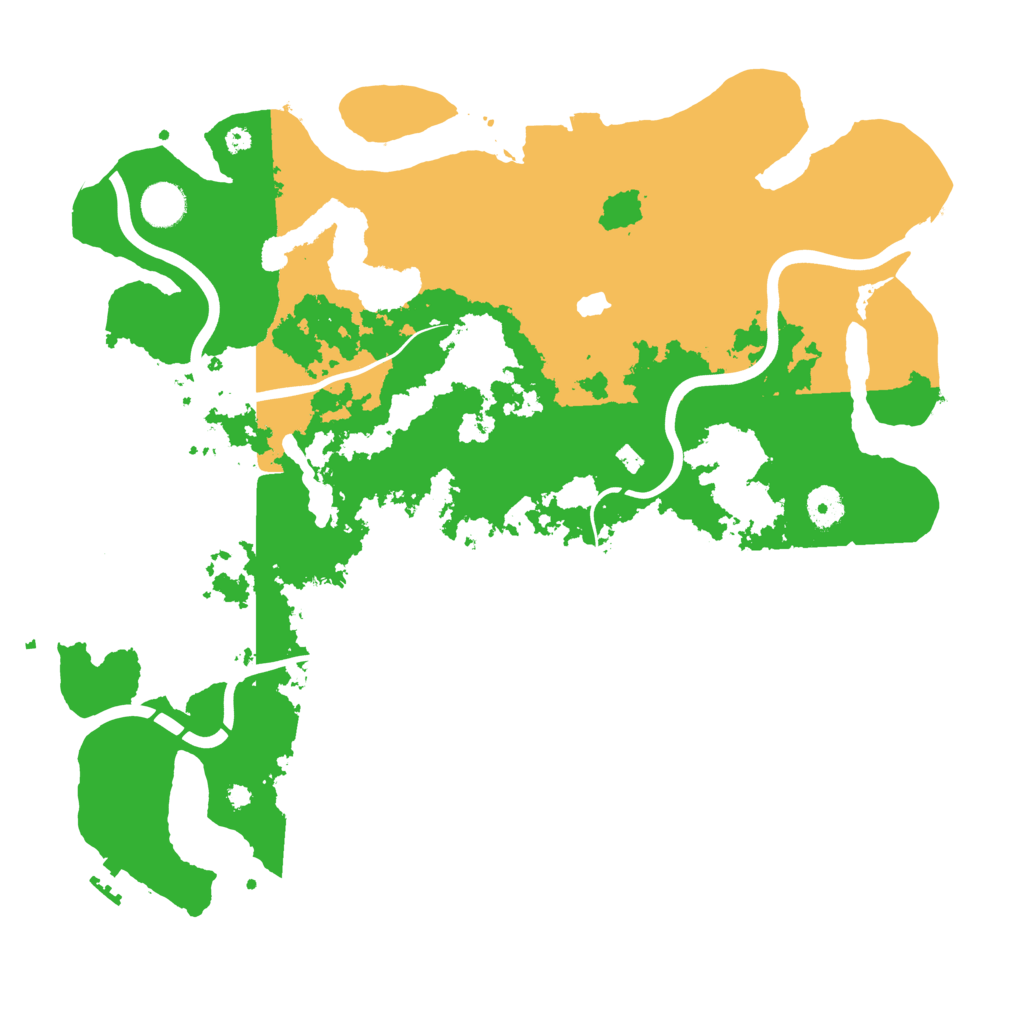 Biome Rust Map: Procedural Map, Size: 4000, Seed: 424584480