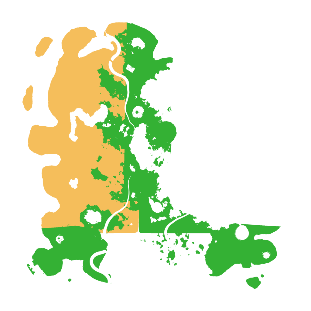 Biome Rust Map: Procedural Map, Size: 4000, Seed: 309439509