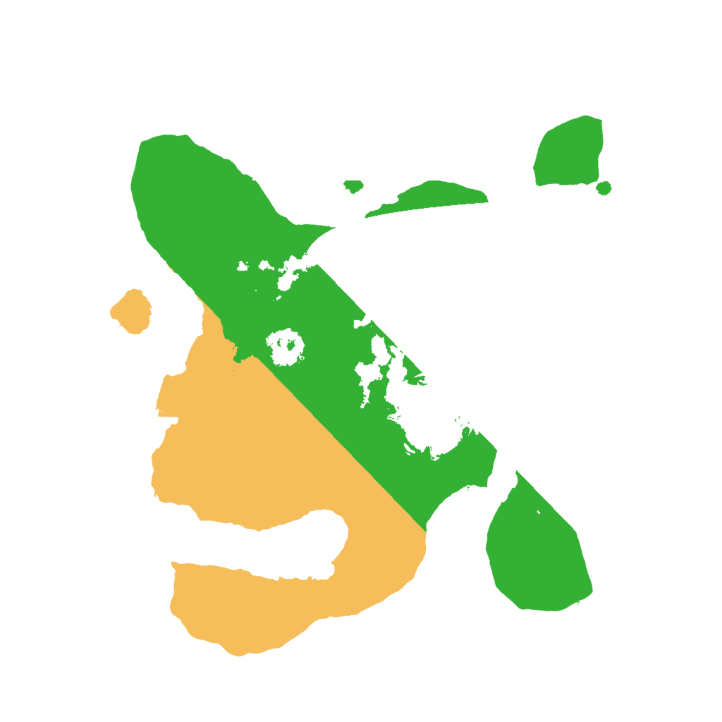 Biome Rust Map: Procedural Map, Size: 2000, Seed: 1284191920